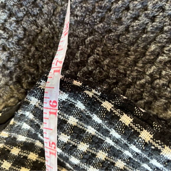 Lulu's Black and White Checkered Midi Dress - Picture 9 of 13